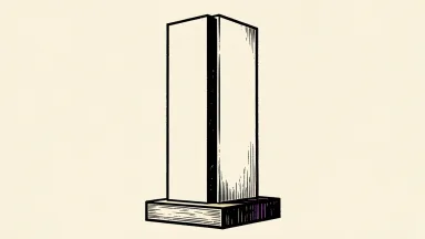 SL Green's office tower stands on a solid base, with a central support band indicating refinancing.
