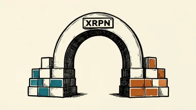 Armada Acquisition II combined company is represented by a Nasdaq arch with the XRPN symbol.