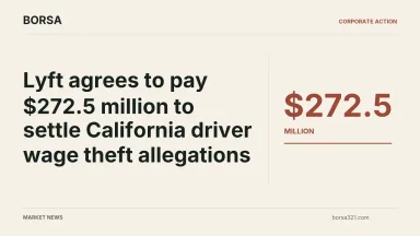 BORSA news cover: Lyft agrees to pay $272.5 million to settle California driver wage theft allegations