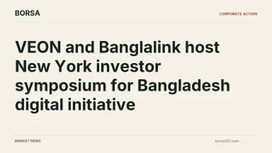 BORSA news cover: VEON and Banglalink host New York investor symposium for Bangladesh digital initiative