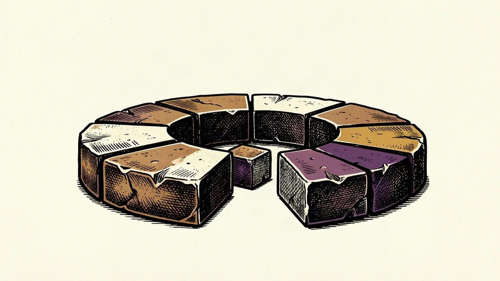 A conceptual illustration of interlocking stone segments forming a large ring with an open space for a new piece to join.