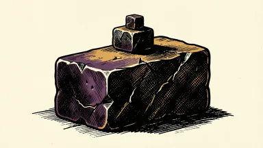 Nasdaq market sentiment: a large heavy stone block supporting a single much smaller stone, illustrating the disparity between 225 new lows and 16 new highs.