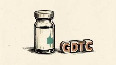 CytoMed Therapeutics receives a Nasdaq minimum bid price deficiency notice, depicted by a pill bottle and the GDTC symbol.