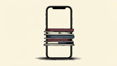 Apple organizational overhaul: a smartphone frame with middle layers removed to create a direct path between senior levels and engineering.