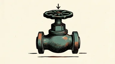 Pentair price target cut by Citigroup shown as a valve with a downward arrow.