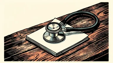 National Healthcare Properties third quarter earnings announcement: a stethoscope resting on a calendar page with a circled date.