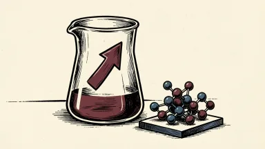 Revolution Medicines coverage initiated with Outperform rating, depicted by a beaker with a rising arrow and molecular spheres.