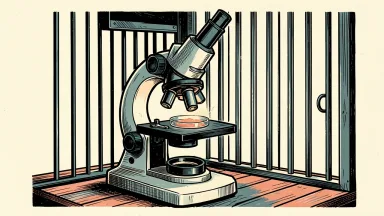 ArriVent BioPharma resumes trading: a medical microscope is revealed as a heavy trading floor barrier is lifted.