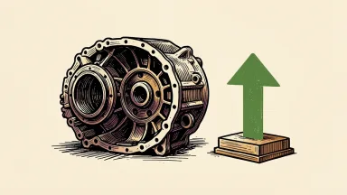 Allison Transmission upgrade to Buy is shown by a truck transmission with a green upward arrow beside it.