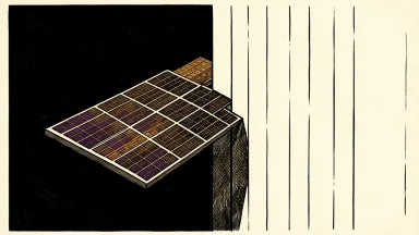 AST SpaceMobile stock downgraded to neutral: a flat-panel satellite's forward path is blocked by a solid vertical barrier.
