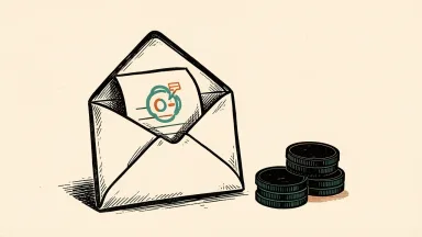 Lucid Group secures a $400 million loan facility, shown as an envelope with a folded document and coin stack.