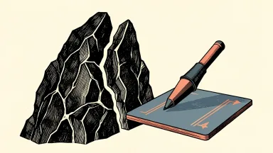 Syndax Pharmaceuticals' failed trial is shown as a cracked rock, while Teradyne's investment in FormFactor is a probe tip on a wafer.
