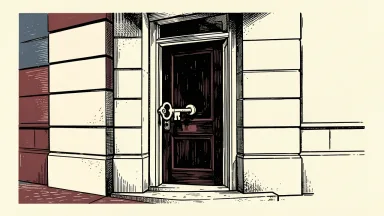 Shimna Sameer appointed chief consumer banking officer at Truist Financial, shown as a key in a bank door.