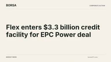 BORSA news cover: Flex enters $3.3 billion credit facility for EPC Power deal