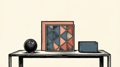 Apple expanding its smart home lineup: a central screen tile, a small spherical speaker, and a slim media box arranged on a clean surface.