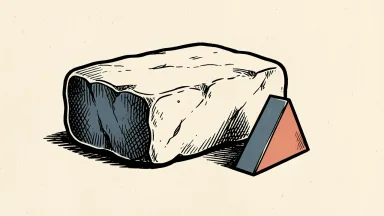 Citigroup revises Fed forecast; a stone block with a wedge beside it suggesting a future rate hike.