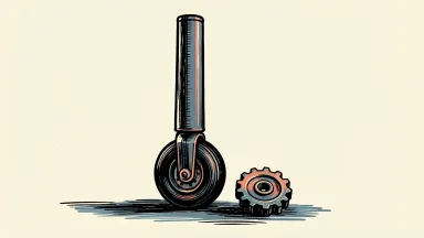 TransDigm price target cut is shown as an aircraft landing gear strut beside a small gear.