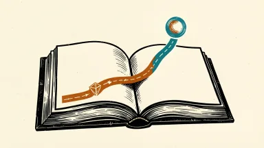 Workday and Anthropic extend their integration roadmap for Sana and Claude, shown as a book with a glowing path.