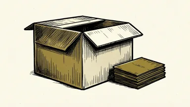 International Paper evaluates its EMEA packaging business, shown as a cardboard box and stacked sheets.